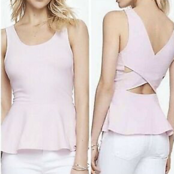 Express size XS women’s cross back tank top - Picture 2 of 4